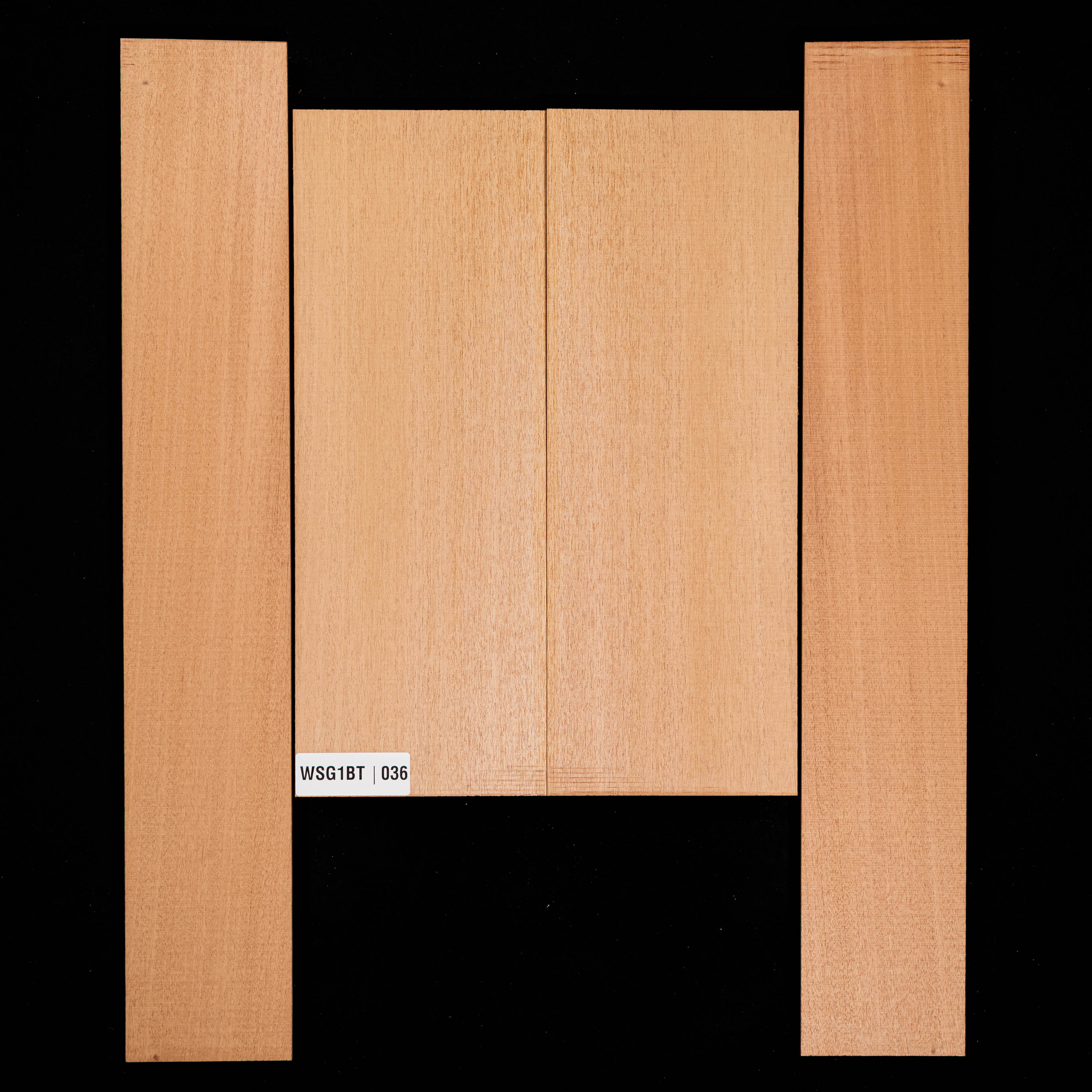 Honduran Mahogany Back + Side Set - 036