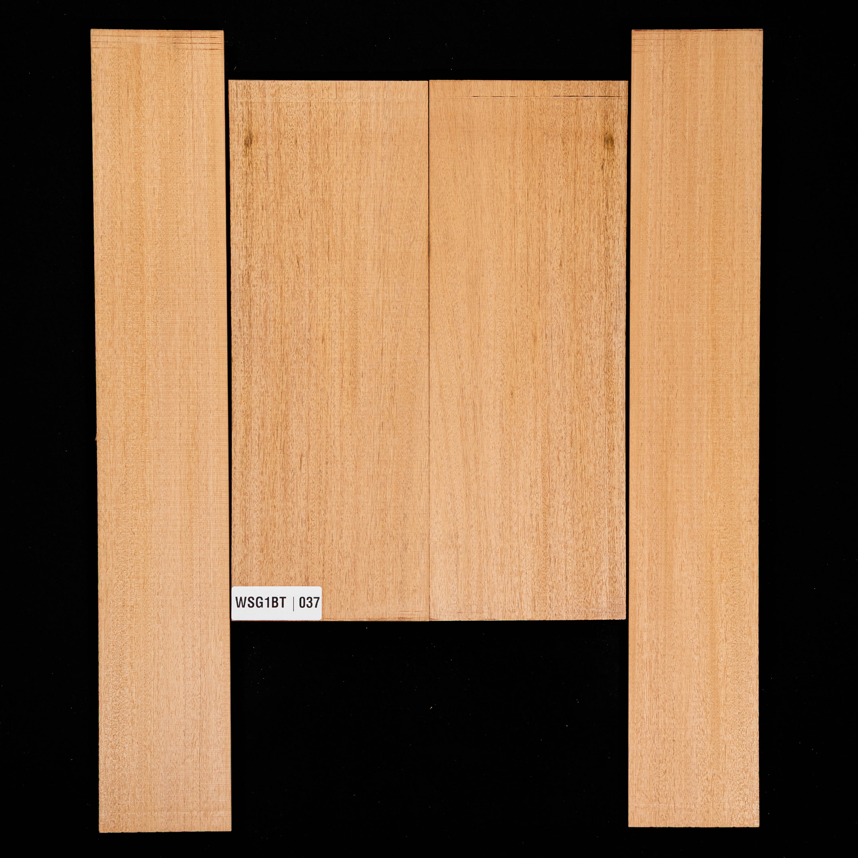 Honduran Mahogany Back + Side Set - 037