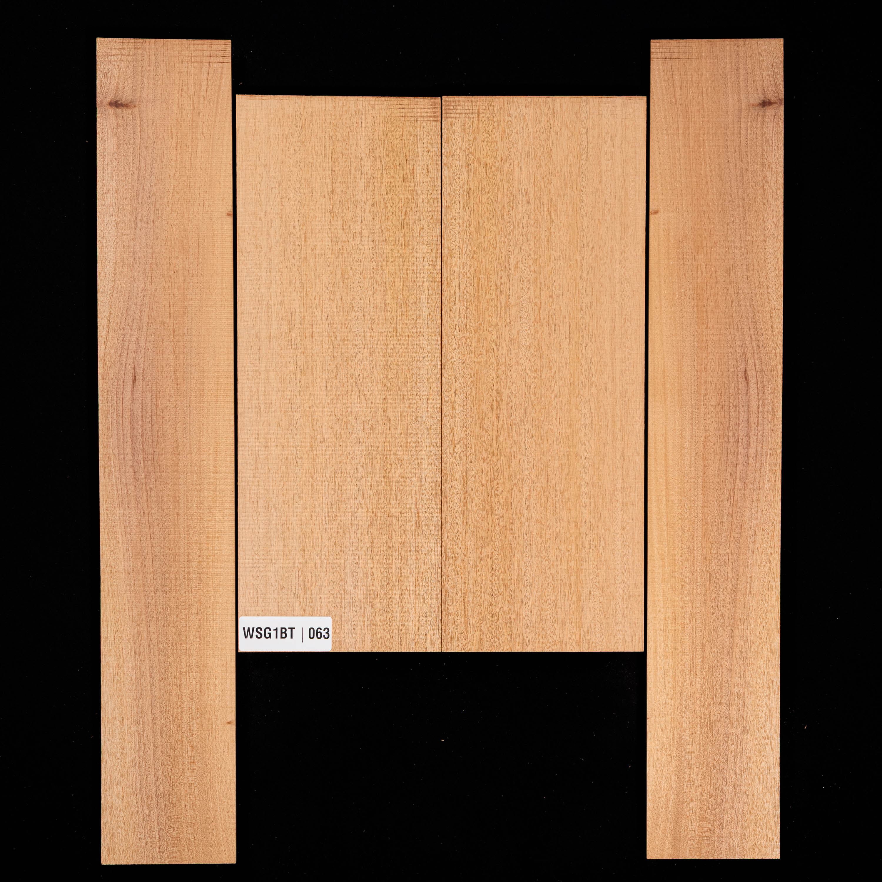 Honduran Mahogany Back + Side Set - 063
