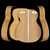 WoodStax Monkeypod OM Guitar Kit, Bolt-On Neck - 042