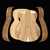 WoodStax Monkeypod OM Guitar Kit, Bolt-On Neck - 045