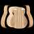 WoodStax Monkeypod OM Guitar Kit, Bolt-On Neck - 051