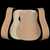 WoodStax Flame Cherry Dreadnought Kit, Bolt-On Neck - 042