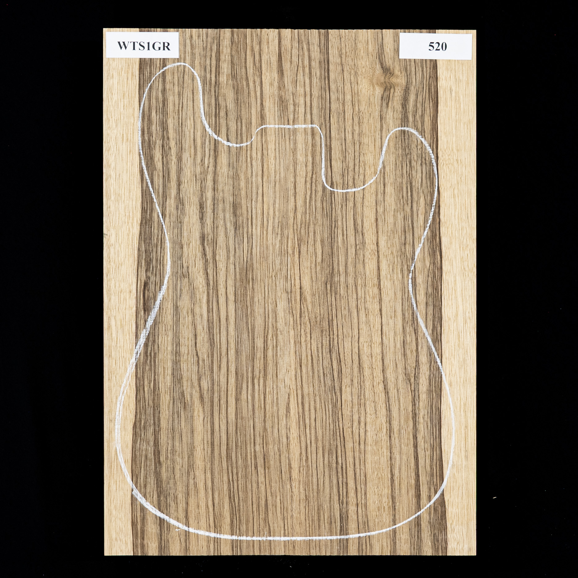 JB BODY 1960 2pc White Limba 1.9 Kg - 855501