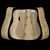 WoodStax Black Limba Dreadnought Kit, Bolt-On Neck - 051