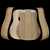 WoodStax Black Limba Dreadnought Kit, Bolt-On Neck - 052