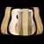 WoodStax Black Limba Dreadnought Kit, Bolt-On Neck - 059