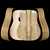 WoodStax Black Limba Dreadnought Kit, Bolt-On Neck - 067