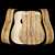 WoodStax Black Limba Dreadnought Kit, Bolt-On Neck - 068