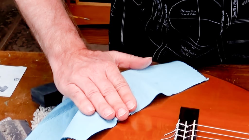 Repairing a dent in a guitar finish - Luthier Tips du Jour Mailbag