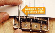 Filing Telecaster saddles