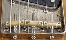 Telecaster saddles - smooth