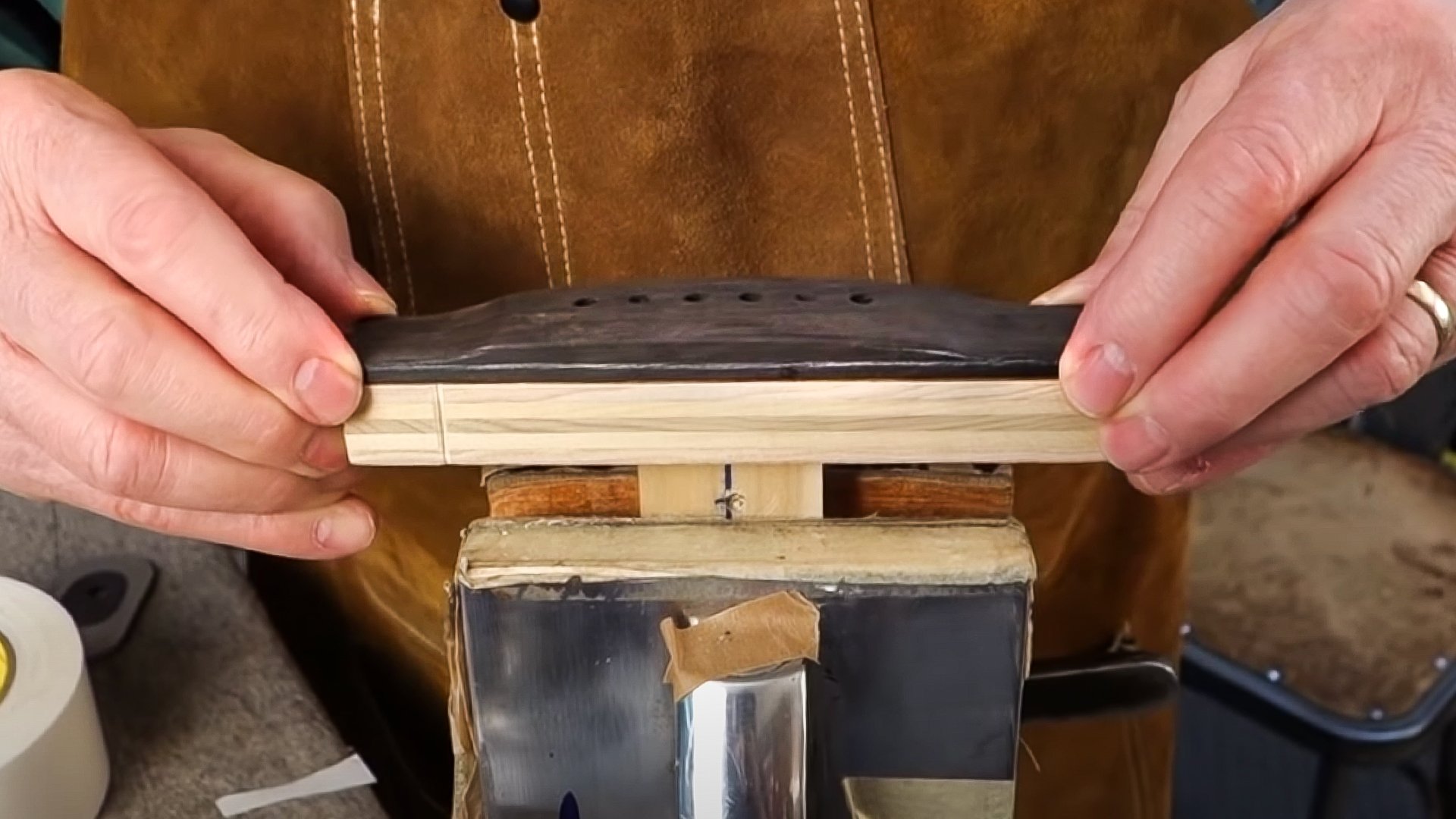 No-cost tools for shaping Martin guitar bridges No-cost tools for shaping Martin guitar bridges