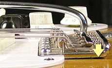 Stratocaster tremolo bridge