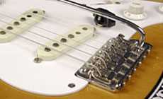 Traditional Stratocaster tremolo