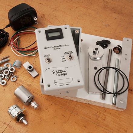 Build-Your-Own Pickup Winder Build-Your-Own Pickup Winder