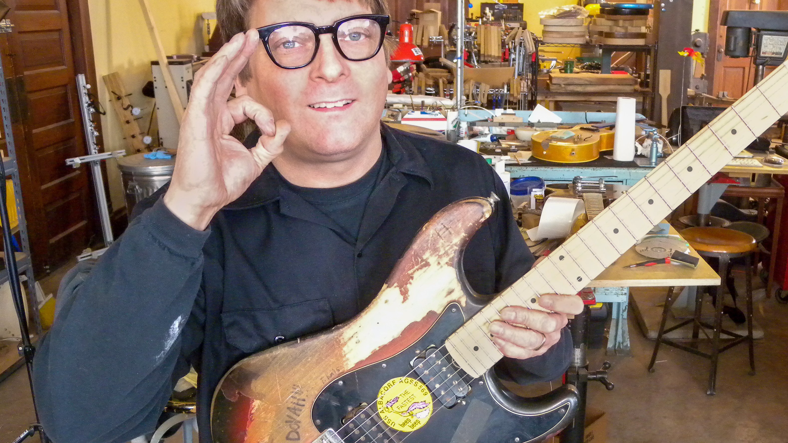 Fine tuning a bolt-on replacement neck Fine tuning a bolt-on replacement neck