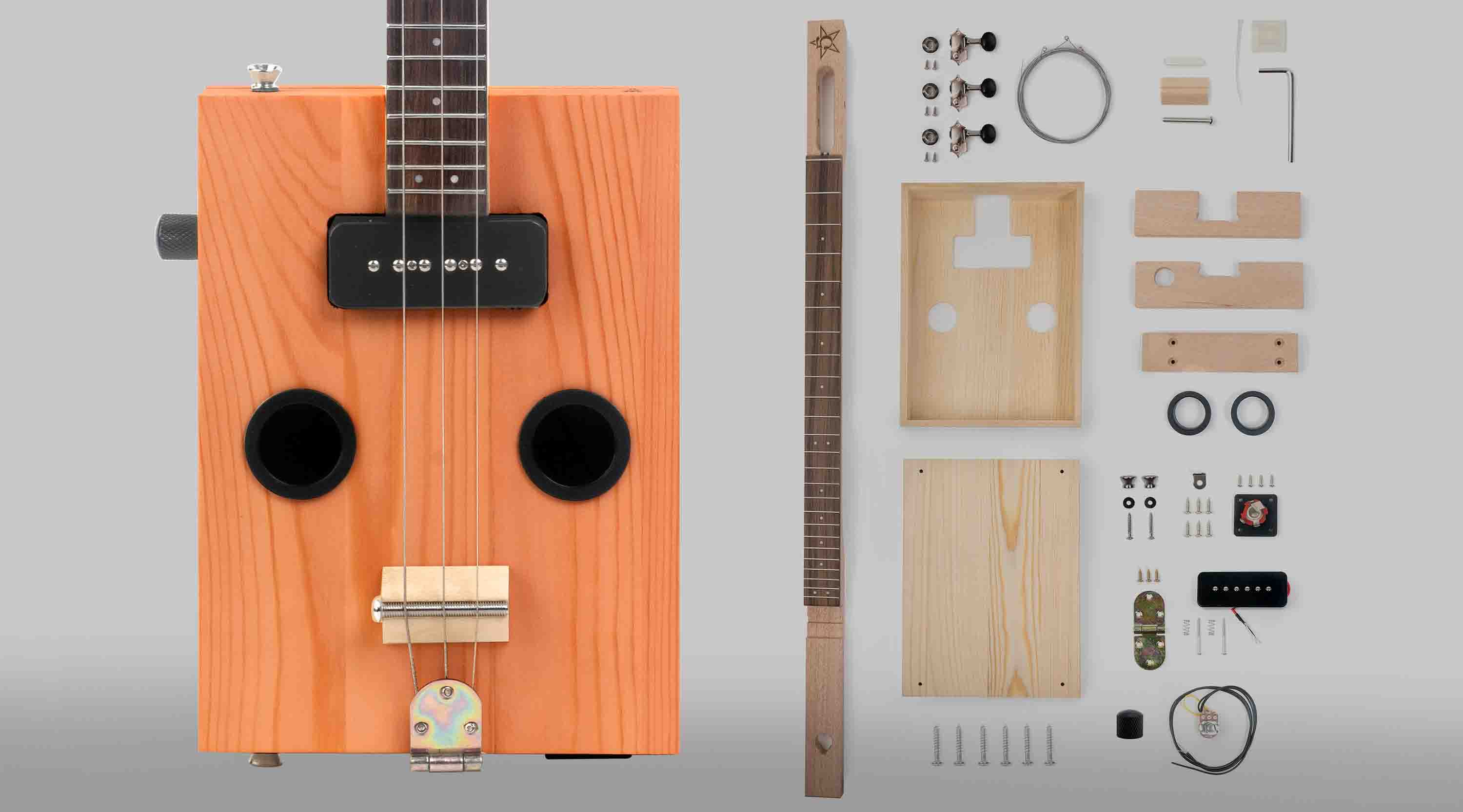 How to Build a Cigar Box Guitar Kit How to Build a Cigar Box Guitar Kit