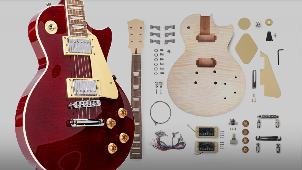 Single Cutaway Electric Guitar Kit Instructions