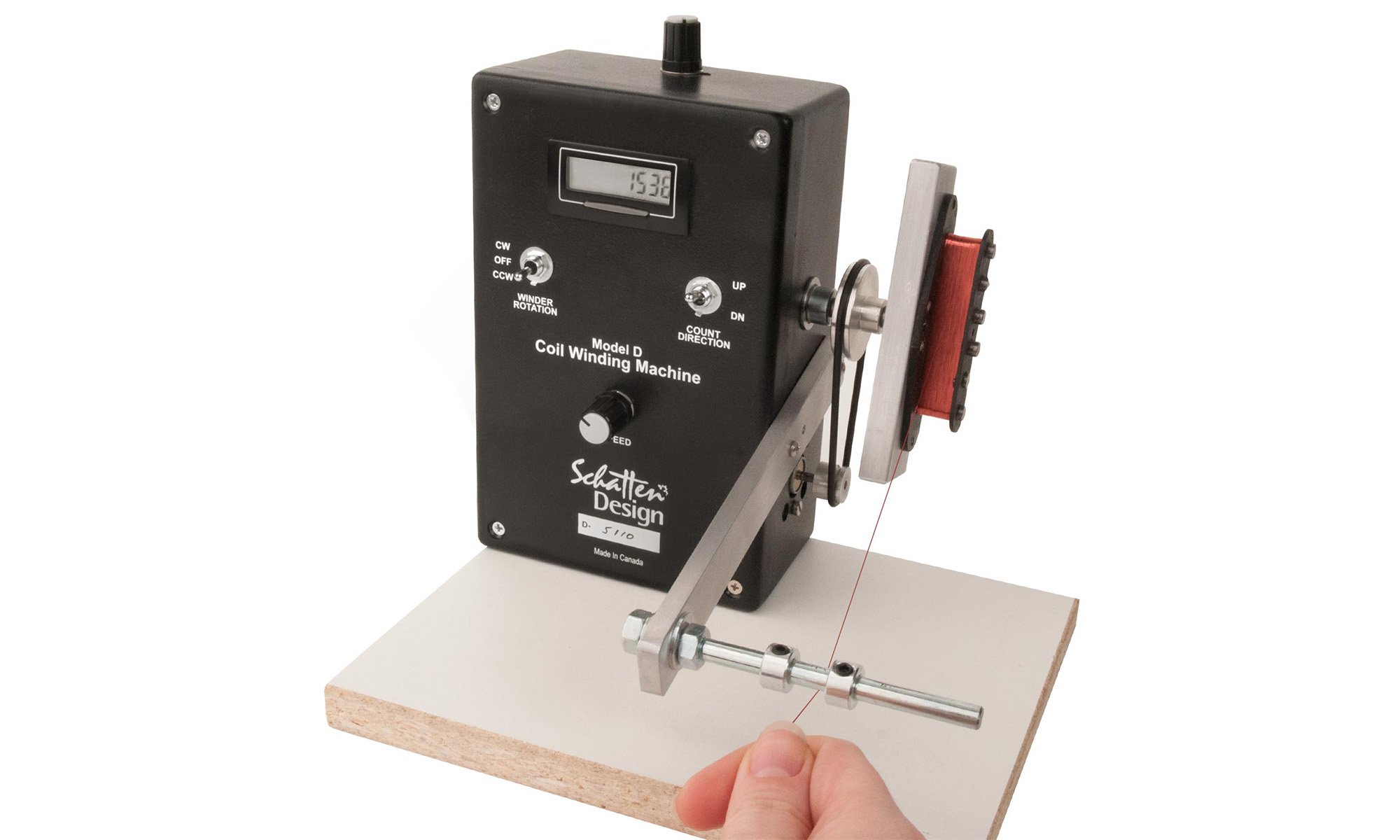 Pickup Winding with the Schatten Pickup Winder Pickup Winding with the Schatten Pickup Winder