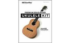 Solid Wood Tenor Ukulele Kit Instructions Cover