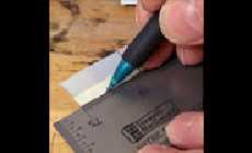 Marking the inlay