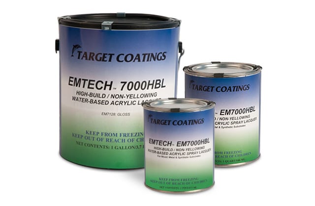 Target Waterbase Spraying Lacquer Instructions