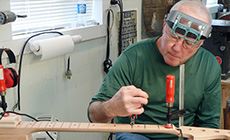 Dan Erlewine fretless bass