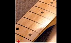 Partial super glue finish