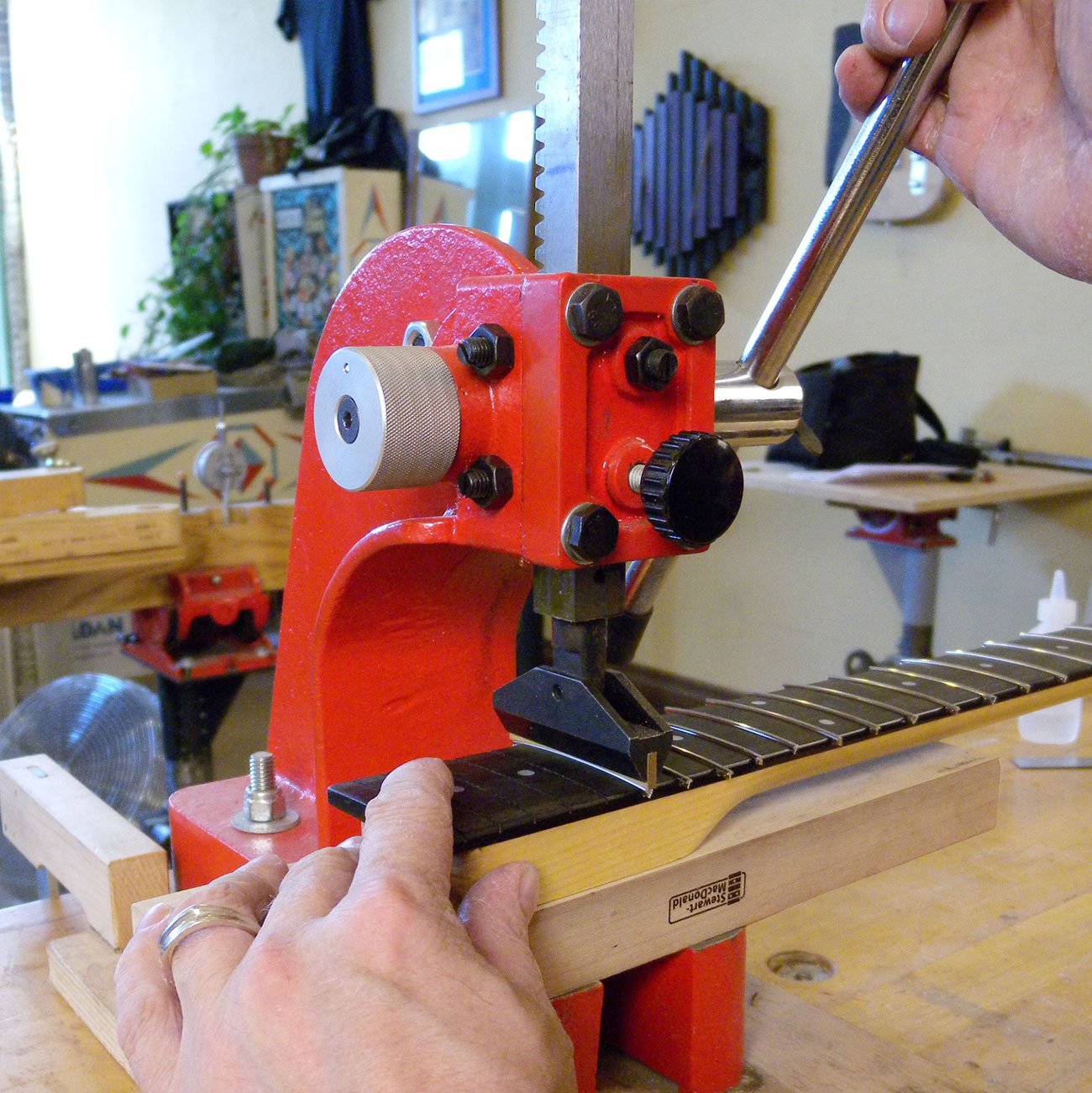 Stewart-MacDonald Fret Arbor Press Stewart-MacDonald Fret Arbor Press
