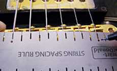 Photo: string spacing rule