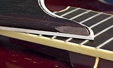 Stiffen the pickguard