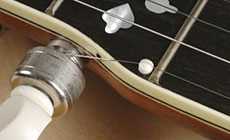 Photo: banjo 5th string nut