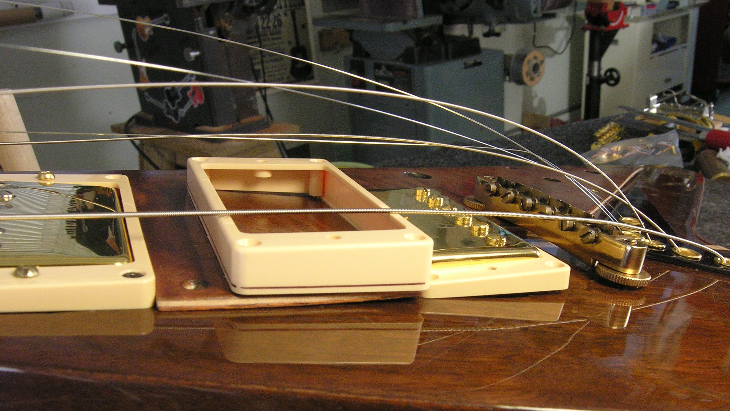 Tricks for installing humbuckers Tricks for installing humbuckers