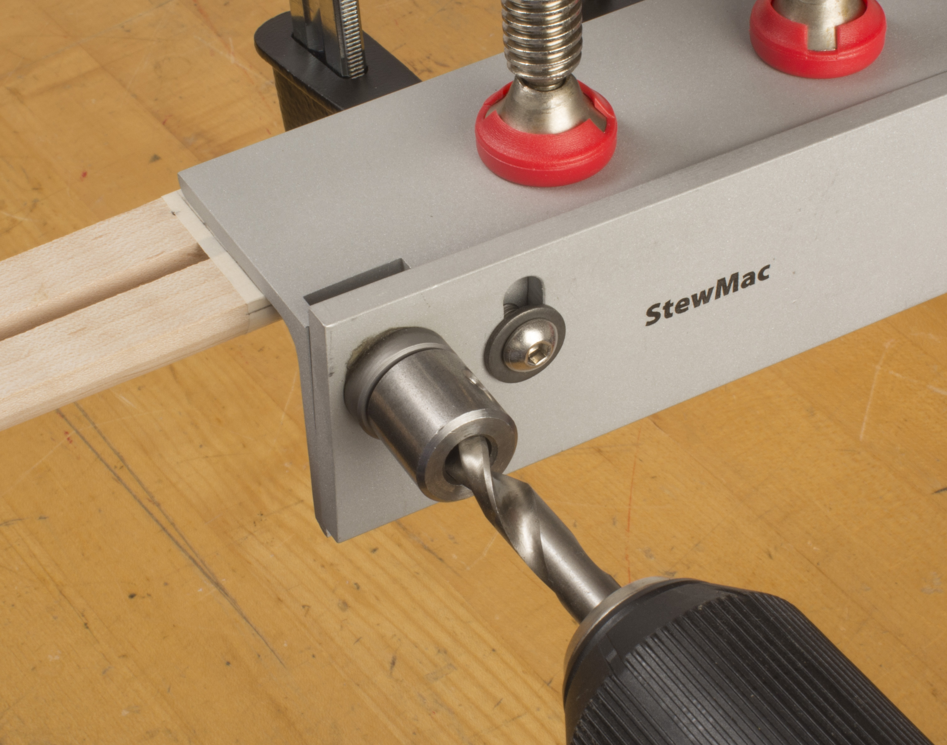 Banjo 5th Peg Drill Jig StewMac