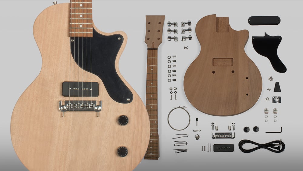 Single-Cut Jr Electric Guitar Kit Instructions