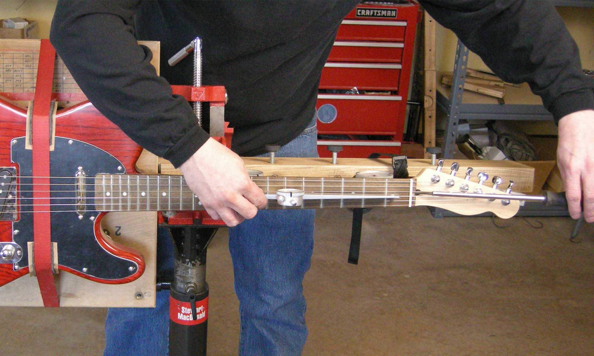 Neck Relief Gauge Instructions