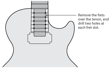 Removing tenon-style joints