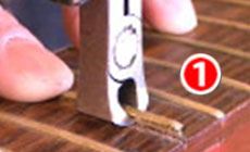 Neck removal step one