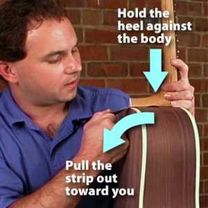 Loosen the neck joint