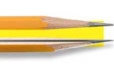 Half pencil
