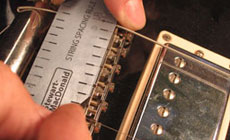 Stewmac string spacing rule cheap