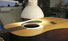 Heating the pickguard