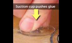 Neck suction cup