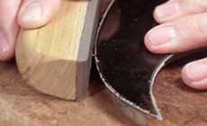 Shaping the pickguard