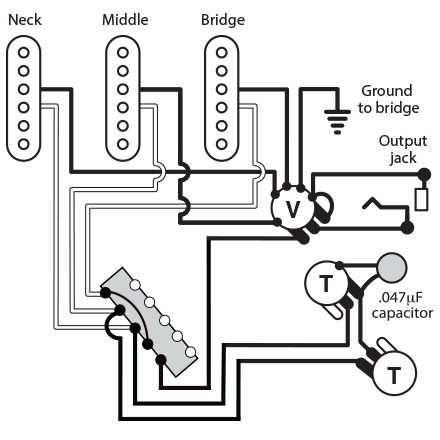 6-way CRL Lever Switch