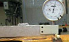 Neck set guage in action