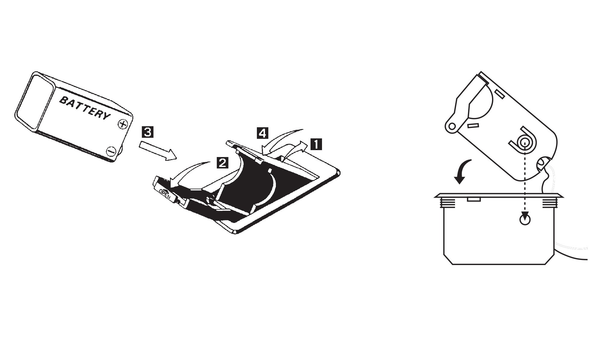 Battery Box for Acoustic or Solidbody Battery Box for Acoustic or Solidbody