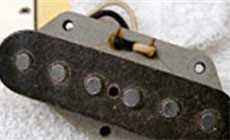 1967 Telecaster pickup removed