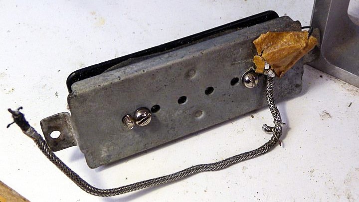 Fixing (and breaking!) a 1957 Gibson P-90 pickup Fixing (and breaking!) a 1957 Gibson P-90 pickup
